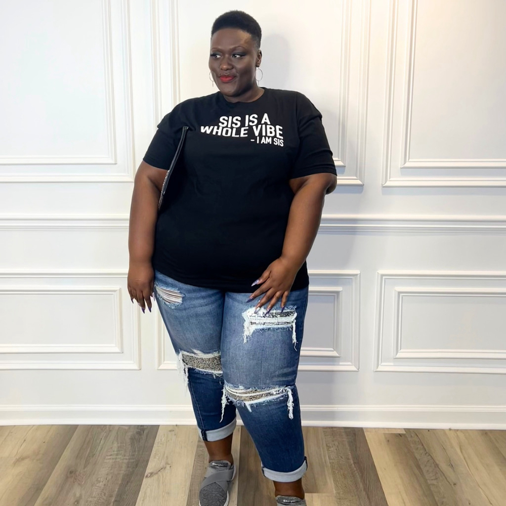 Sis is a Whole Vibe Graphic Tee - Picture 2 of 2